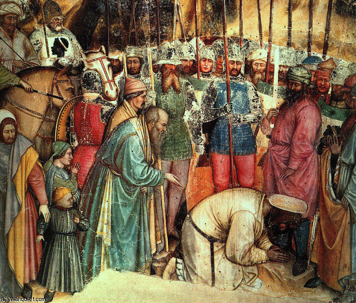 Order Artwork Replica The Execution of Saint George(detail) by Altichiero Da Zevio (1330-1390, Italy) | ArtsDot.com