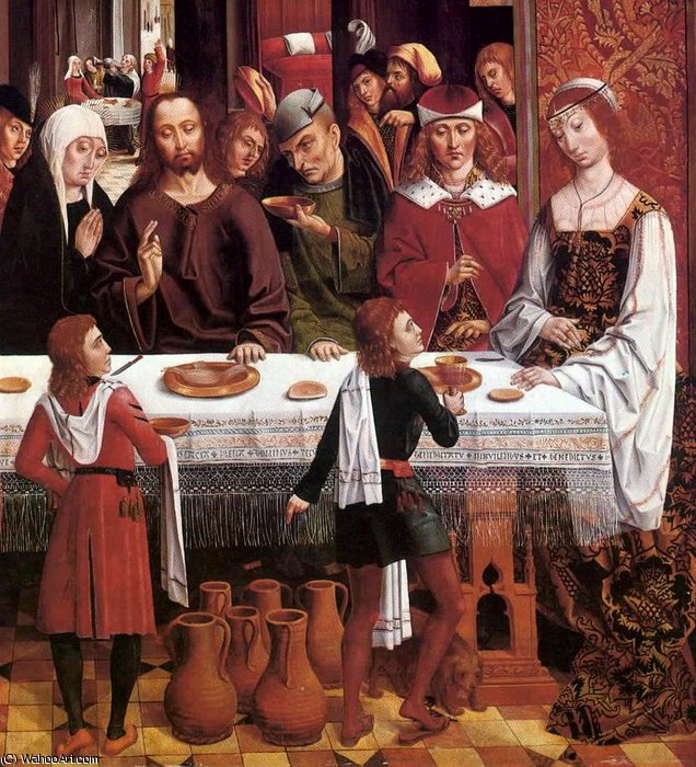 Marriage at Cana (detail) by Master Of The Catholic Kings Master Of The Catholic Kings | ArtsDot.com