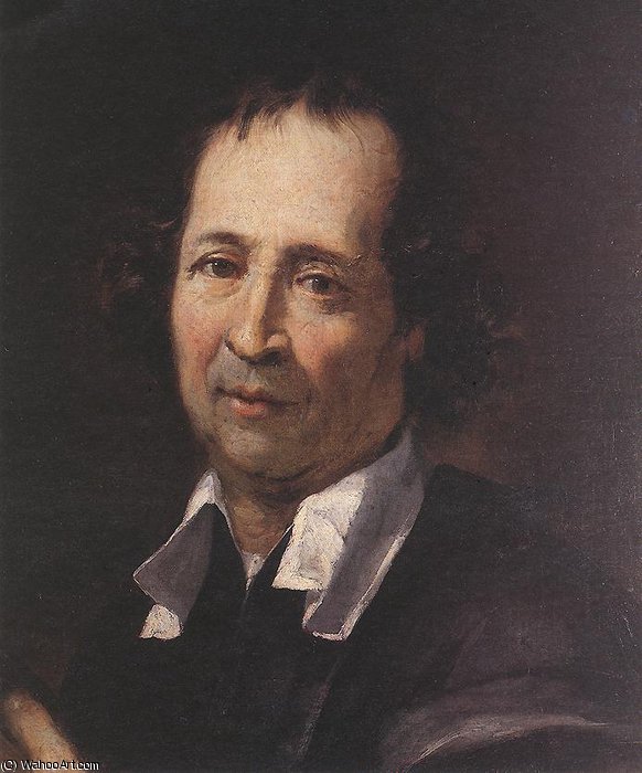 Buy Museum Art Reproductions Self-portrait by Pierre Puget (1620-1694, France) | ArtsDot.com