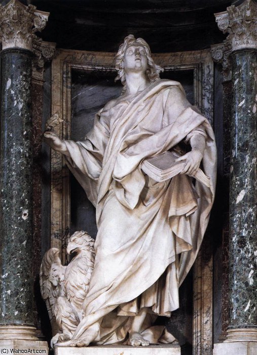 Order Paintings Reproductions St John the Baptist by Camillo Rusconi (1658-1728, Italy) | ArtsDot.com