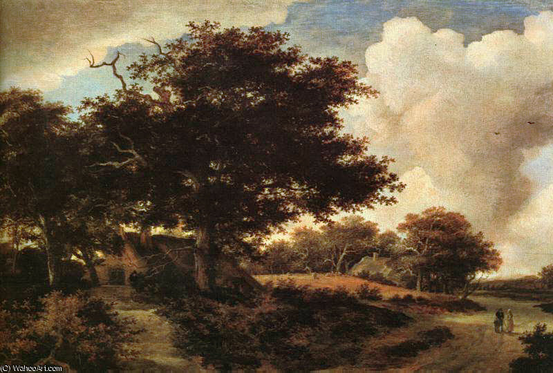 Order Oil Painting Replica Meyndert landscape by Meindert Hobbema (1638-1709, Netherlands) | ArtsDot.com