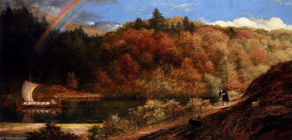 Order Paintings Reproductions From autumn to winter by Richard Redgrave (1804-1888, United Kingdom) | ArtsDot.com