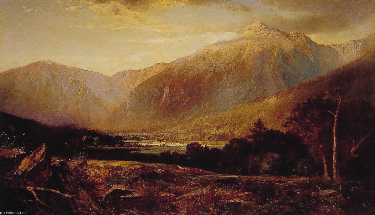 Order Art Reproductions Mount washington by Thomas Hill (1829-1908, United Kingdom) | ArtsDot.com