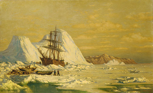 Buy Museum Art Reproductions An incident of whaling by William Bradford (1590-1657, United Kingdom) | ArtsDot.com