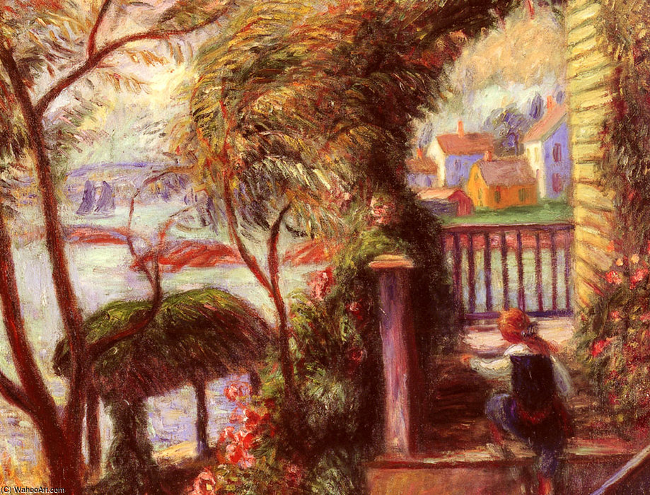Order Paintings Reproductions east point gloucester by William James Glackens (1870-1938, United States) | ArtsDot.com