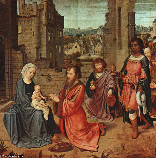 Order Oil Painting Replica The Adoration of Kings, National Gallery, London. by Gerard David (1450-1523, Netherlands) | ArtsDot.com