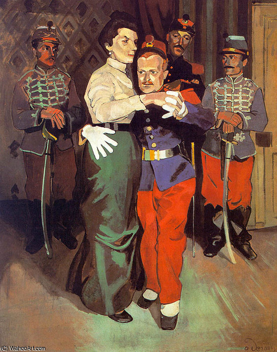 Buy Museum Art Reproductions Bal des soldats à Suresnes, Saint Louis Art Mus, 1903 by André Derain (Inspired By) (1880-1954, France) | ArtsDot.com