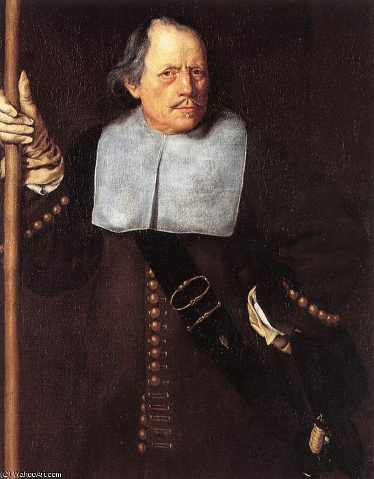 Order Oil Painting Replica the Elder Portrait Of Fovin De Hasque by Jacob Van Oost (1637-1713, Belgium) | ArtsDot.com