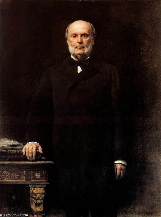 Order Art Reproductions Portrait of Jules Grévy by Léon Joseph Florentin Bonnat (1833-1922) | ArtsDot.com