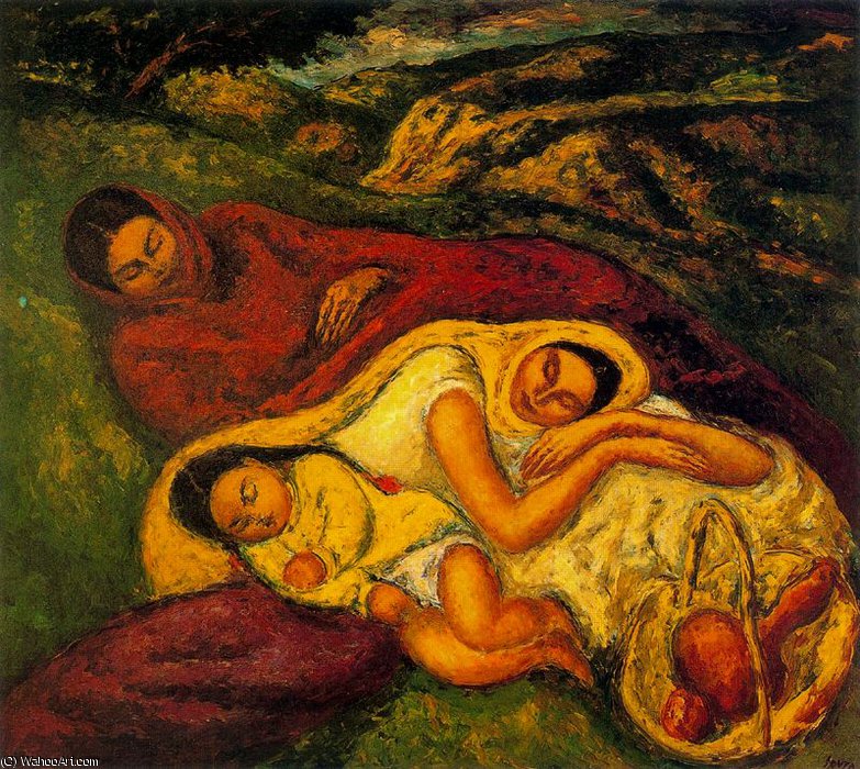 Order Paintings Reproductions Untitled (801) by Arturo Souto (Inspired By) (1902-1964, Spain) | ArtsDot.com