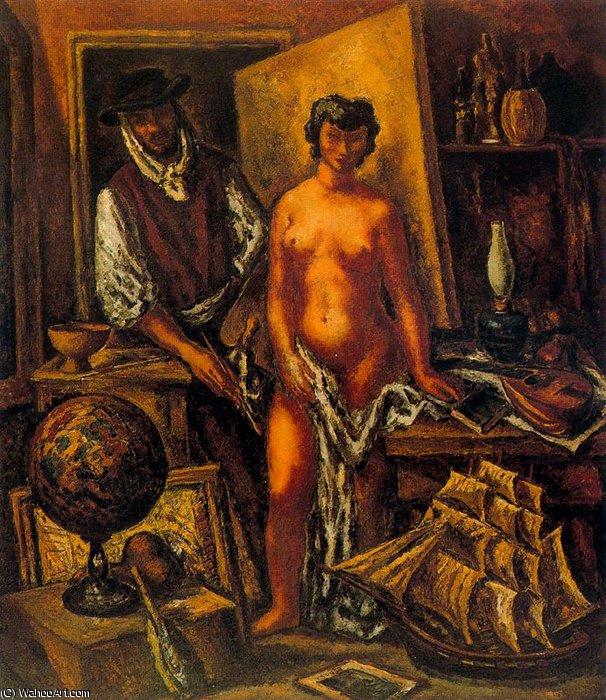 Buy Museum Art Reproductions Untitled (581) by Arturo Souto (Inspired By) (1902-1964, Spain) | ArtsDot.com