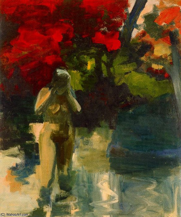 Order Art Reproductions Untitled (995) by Elmer Bischoff (Inspired By) (1916-1991, United States) | ArtsDot.com