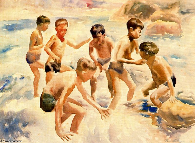 Order Paintings Reproductions Untitled (476) by Rafael Estrany (Inspired By) (1884-1958, Spain) | ArtsDot.com