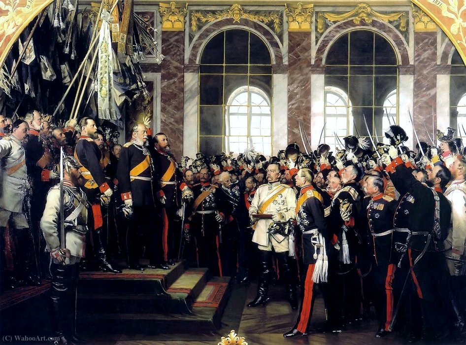 Order Paintings Reproductions Prokla by Anton Von Werner (1843-1915, Germany) | ArtsDot.com