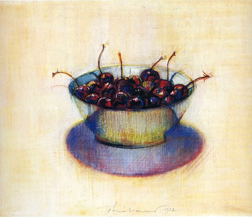 Untitled (951) by Wayne Thiebaud (1920-2021, United States) Wayne Thiebaud | ArtsDot.com