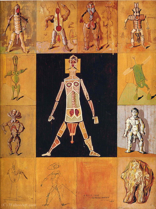 Order Oil Painting Replica File 5119 by Victor Brauner (Inspired By) (1903-1966, Romania) | ArtsDot.com