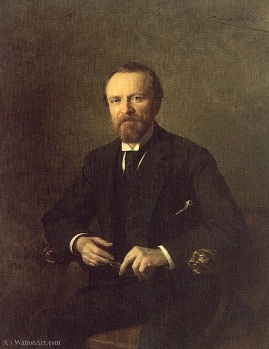 Buy Museum Art Reproductions Portrait of Henry Phipps by Theobald Chartran (1849-1907) | ArtsDot.com