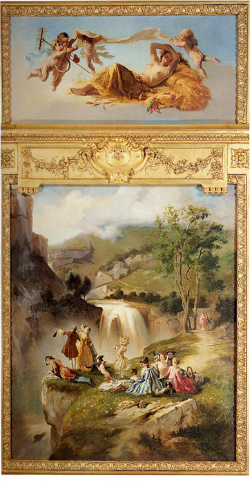 Allegory of summer by Charles Diodore Rahoult Charles Diodore Rahoult | ArtsDot.com