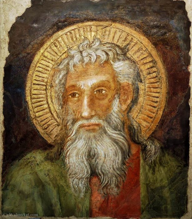 Buy Museum Art Reproductions St andrew (fragment) by Lippo D'andrea Di Lippo (1352-1410, Italy) | ArtsDot.com