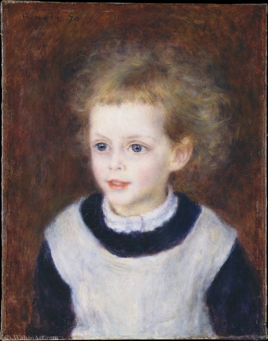 Order Paintings Reproductions Marguerite-Thérèse (Margot) Berard (1879) by Pierre-Auguste Renoir (1841-1919, France) | ArtsDot.com