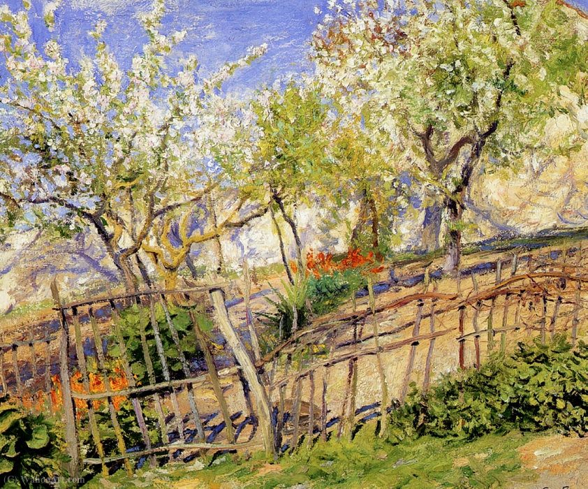 Order Oil Painting Replica Blossoms and Wallflowers by Guy Rose (1867-1925) | ArtsDot.com