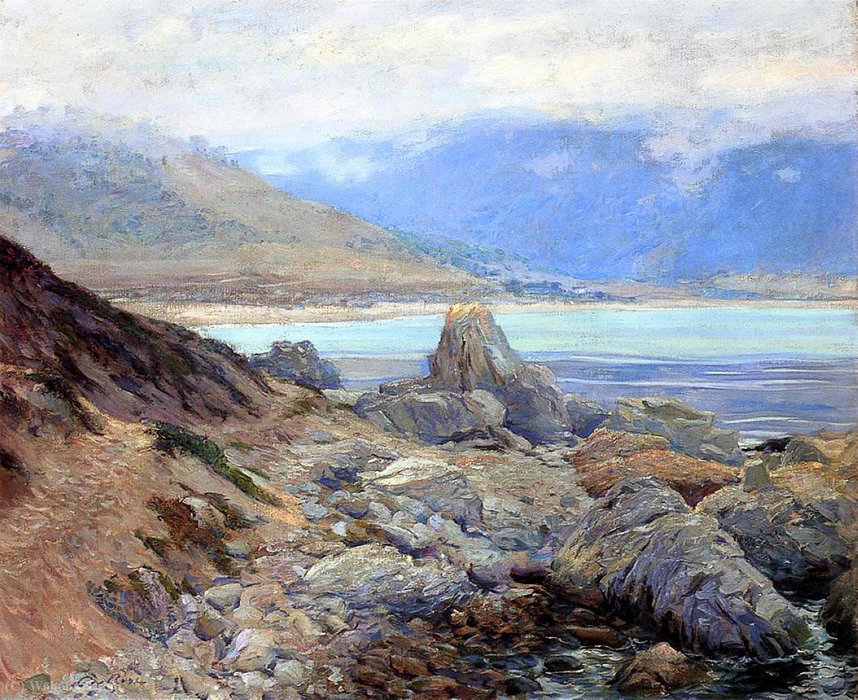 Order Artwork Replica Path along the Shore by Guy Rose (1867-1925) | ArtsDot.com