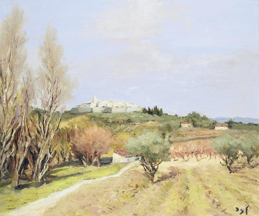 Buy Museum Art Reproductions The Plain of St. Paul by Marcel Dyf (Inspired By) (1899-1985, France) | ArtsDot.com