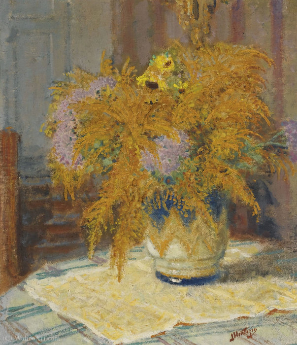 Order Art Reproductions Bouquet of Flowers by Pierre-Eugène Montézin (1874-1946) | ArtsDot.com