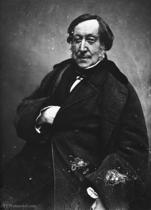 Order Artwork Replica portraits Gioacchino Rossini by Felix Nadar (1820-1910) | ArtsDot.com