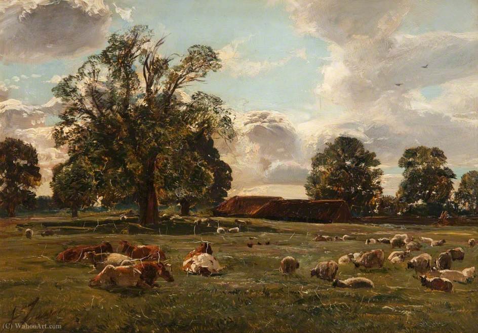 Buy Museum Art Reproductions Midsummer pastures by Alexander Fraser (1827-1899, United Kingdom) | ArtsDot.com