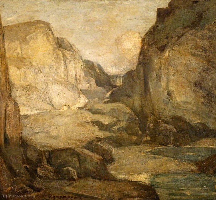 Order Art Reproductions A rocky solitude by William York Macgregor (1855-1923) | ArtsDot.com