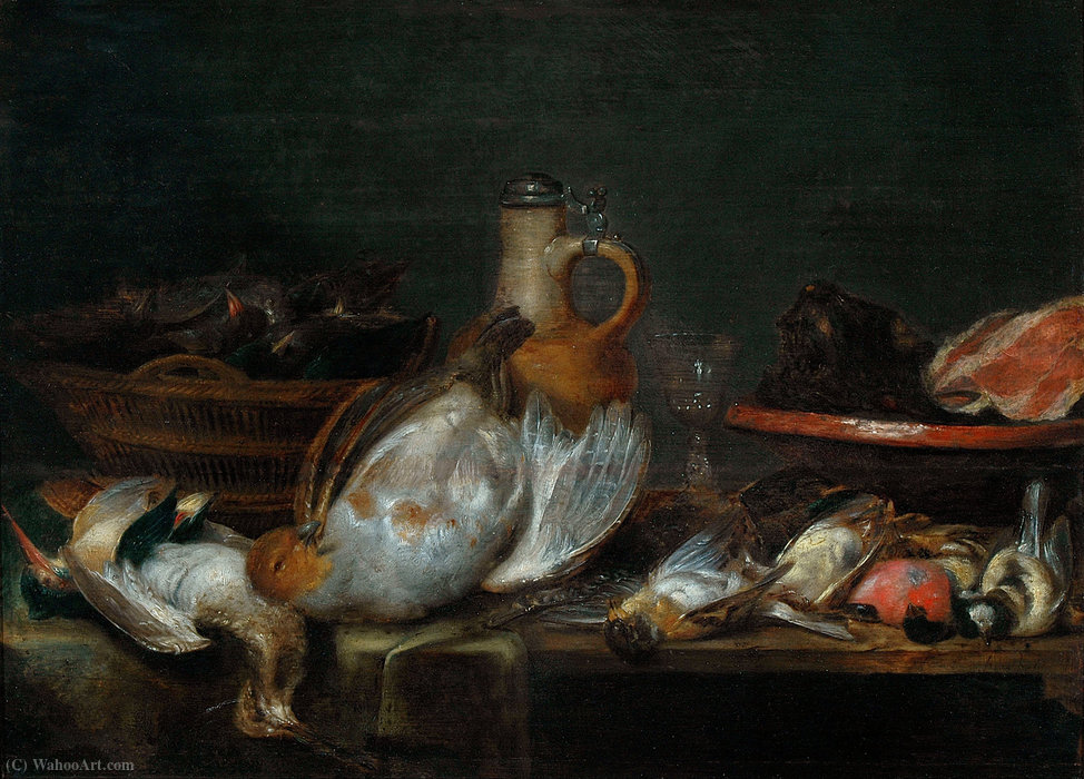 Order Oil Painting Replica Still life by Alexander Adriaenssen (1587-1661, Belgium) | ArtsDot.com