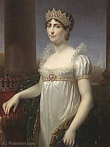 Order Oil Painting Replica Portrait de l`Impératrice Joséphine (1763-1814), en costume de Reine d`Italie by Andrea Appiani (1754-1817, Italy) | ArtsDot.com
