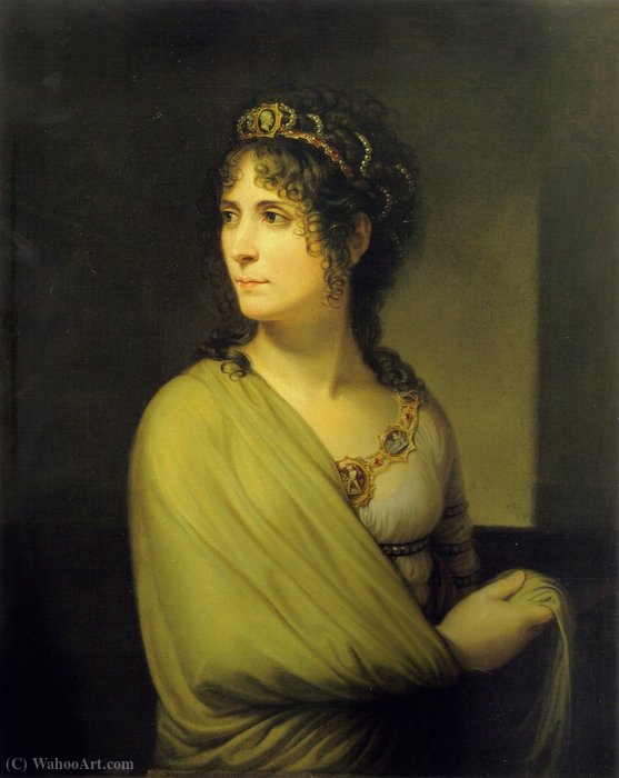 Buy Museum Art Reproductions Portrait of Joséphine de Beauharnais by Andrea Appiani (1754-1817, Italy) | ArtsDot.com