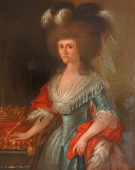 Order Artwork Replica Portrait of María Luisa of Parma by Antonio Carnicero Y Mancio (1748-1814, Spain) | ArtsDot.com