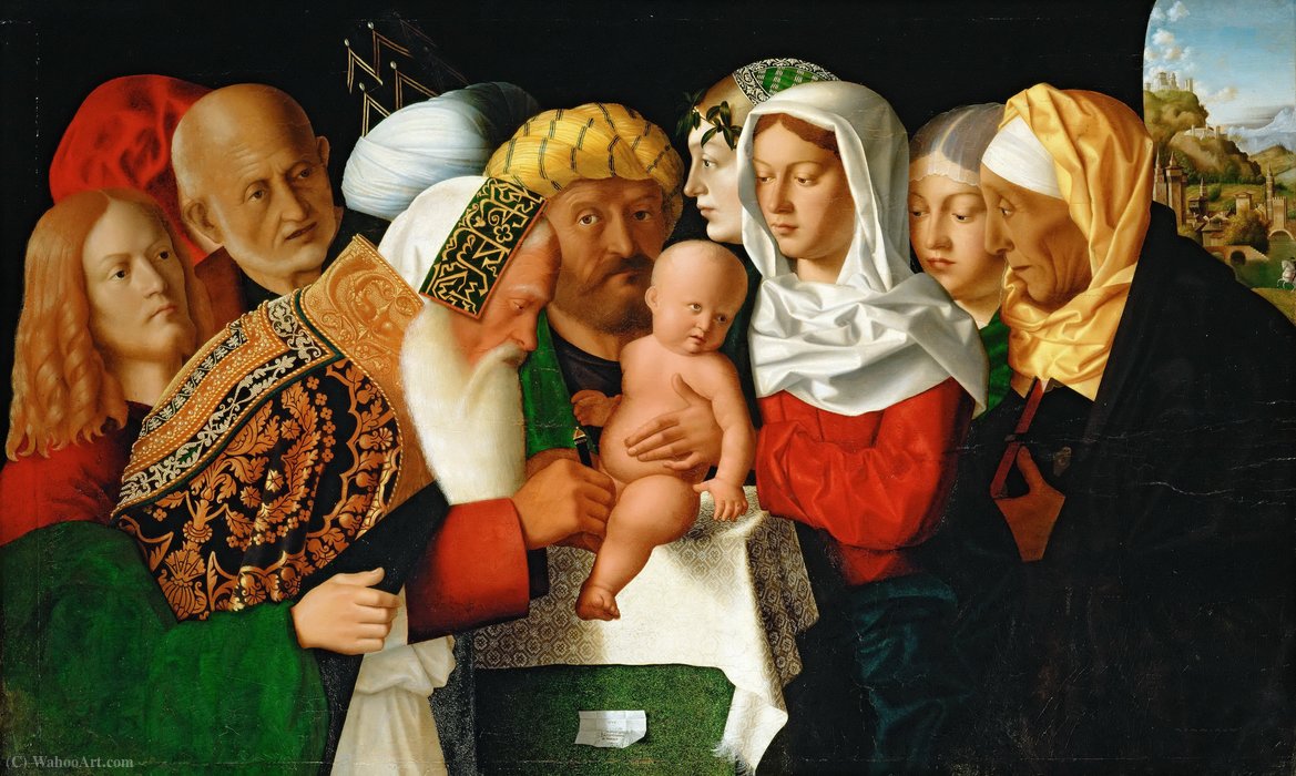 Buy Museum Art Reproductions Circoncision by Bartolomeo Veneto (1502-1555) | ArtsDot.com