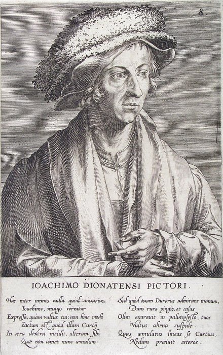 Order Oil Painting Replica Portrait of Joachim Patinir by Cornelis Cort (1533-1578, Netherlands) | ArtsDot.com