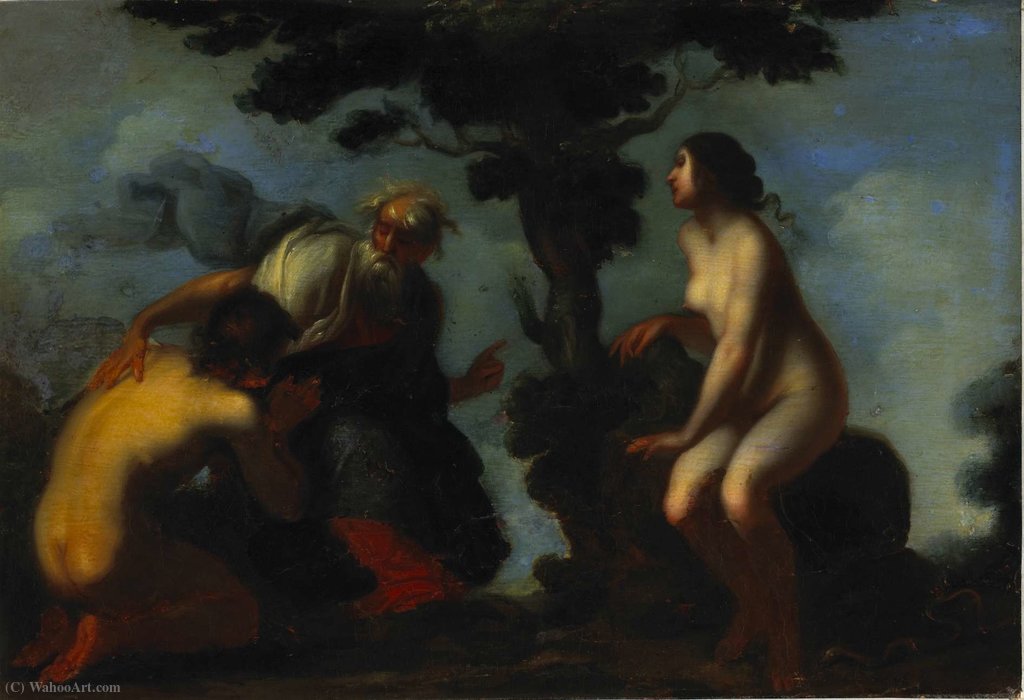 Buy Museum Art Reproductions Adam and Eve by Francesco Furini (1603-1646, Italy) | ArtsDot.com