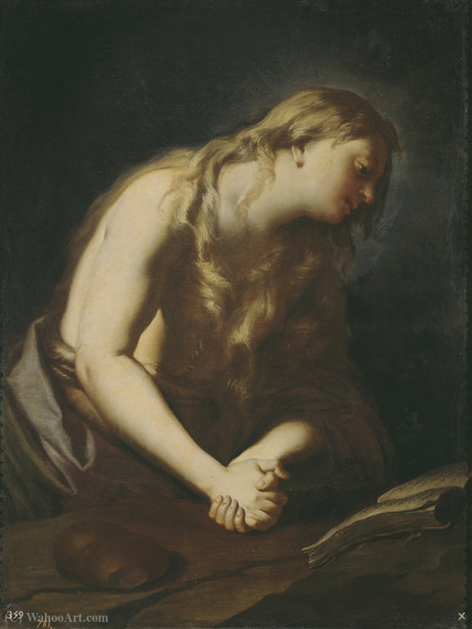 Order Art Reproductions penitent Magdalen by Francesco Trevisani (1656-1746, Italy) | ArtsDot.com
