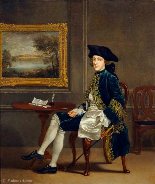 Order Oil Painting Replica John conyers by Francis Hayman (1708-1776, United Kingdom) | ArtsDot.com