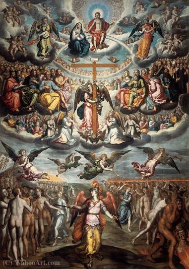 Buy Museum Art Reproductions The last judgment by Francisco Pacheco (1564-1644, Spain) | ArtsDot.com