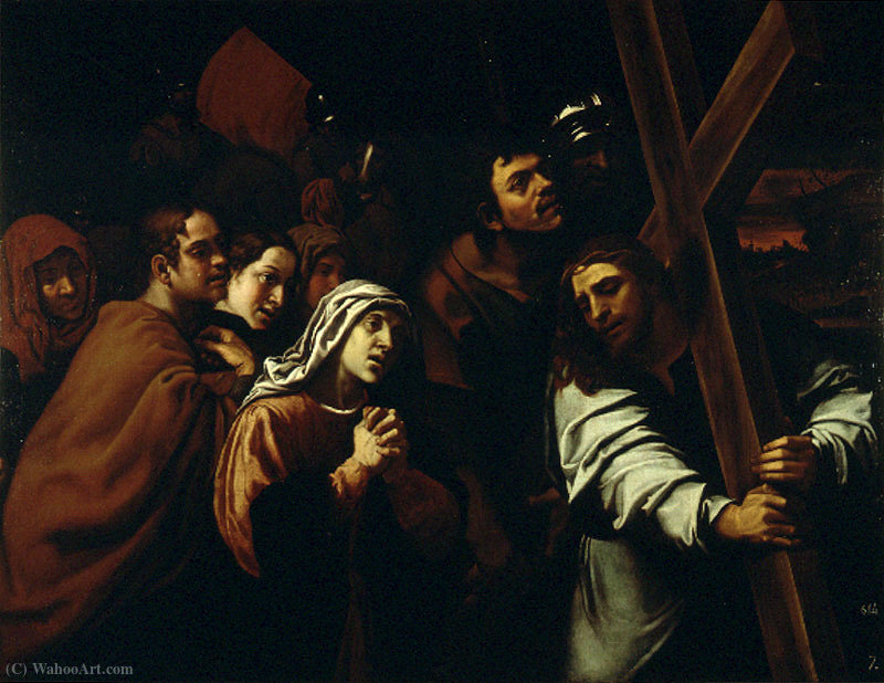 Buy Museum Art Reproductions Christ Carrying the Cross by Francisco Ribalta (1565-1628, Spain) | ArtsDot.com