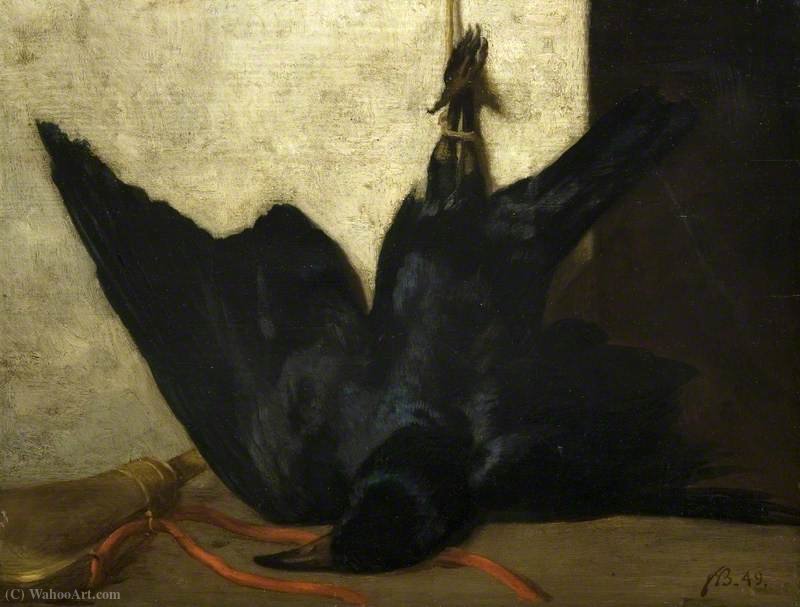 Order Artwork Replica The crow by François Bonvin (1817-1887, France) | ArtsDot.com