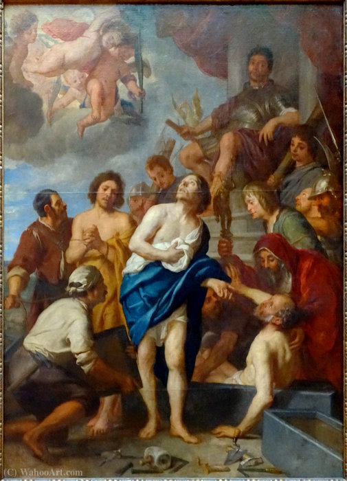 Order Oil Painting Replica Lille de crayer martyres. by Gaspard De Crayer (1582-1669, Belgium) | ArtsDot.com
