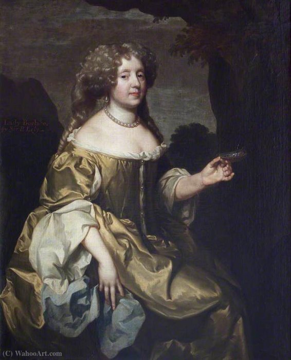 Order Paintings Reproductions Alice bankes by Gerard Soest (1600-1681, Germany) | ArtsDot.com