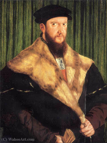 Order Oil Painting Replica Portrait of a young man by Hans Mielich (1516-1573, Germany) | ArtsDot.com