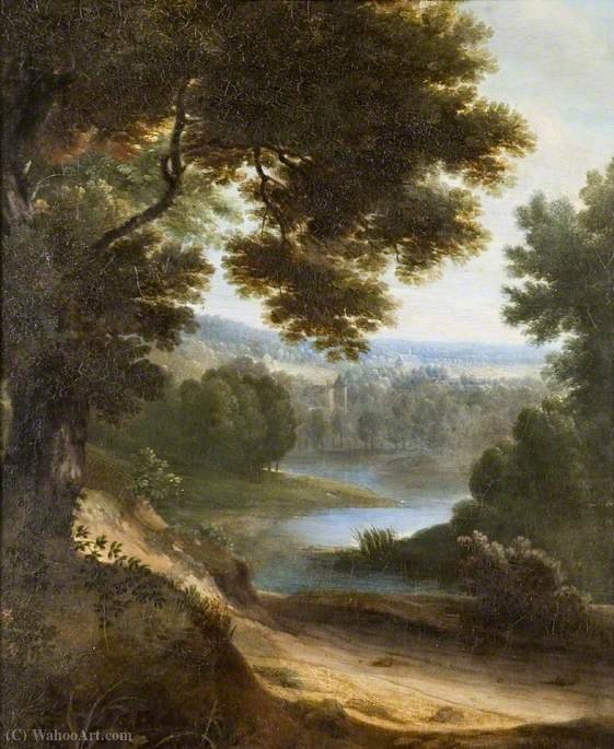Order Paintings Reproductions Flemish landscape by Jacques D' Arthois (1619-1686, Belgium) | ArtsDot.com