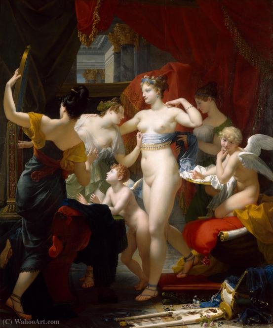 Order Oil Painting Replica The Toilet of Venus by Jean Baptiste Baron Regnault (1754-1829) | ArtsDot.com
