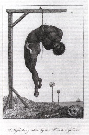 Buy Museum Art Reproductions A negro hung alive by John Gabriel Stedman (1744-1797) | ArtsDot.com