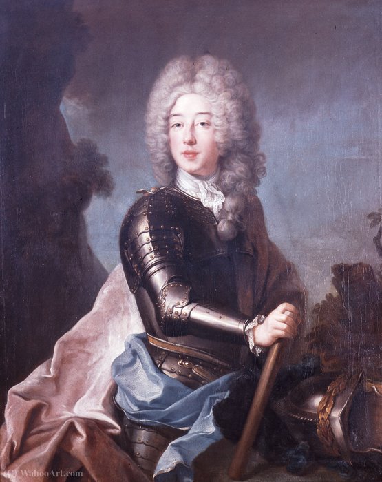 Order Paintings Reproductions Portrait of Philipp Moritz von Bayern by Joseph Vivien (1657-1734, France) | ArtsDot.com